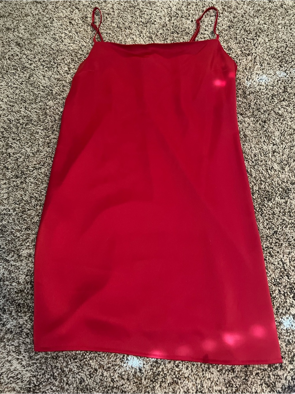 GARAGE Red Slip Dress